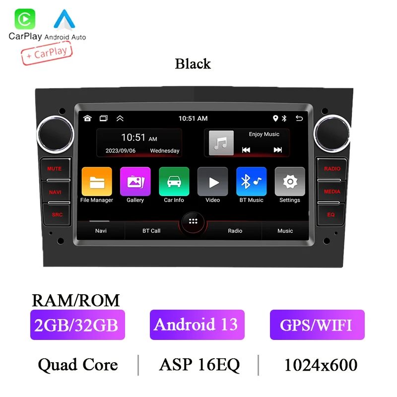 2G 32G CAMECHO Android 11 Autoradio für Ford Focus Exi MT 2 3 Mk2/Mk3
