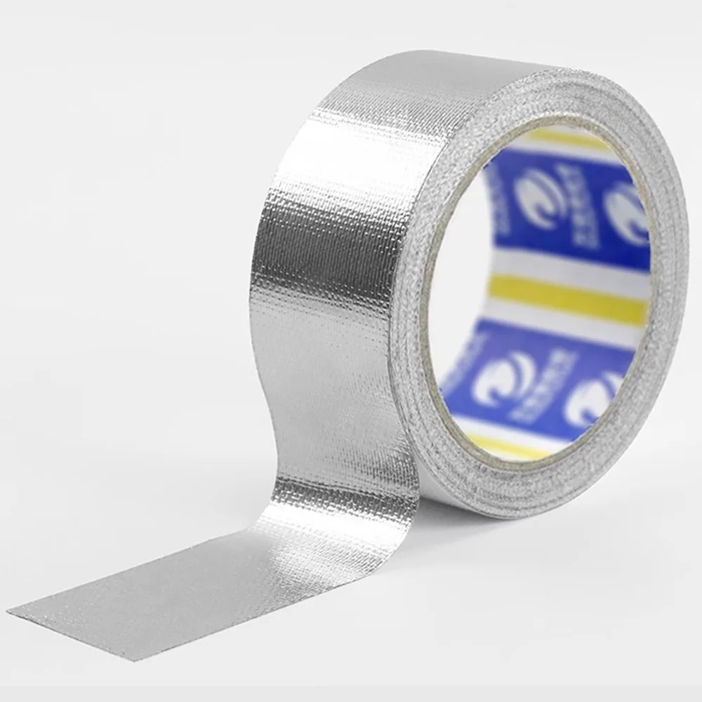 Nastro In Alluminio Autoadesivo - 20mm X 50m, Resistente Al Calore, Per Isolamento E Riparazioni - Foto 10