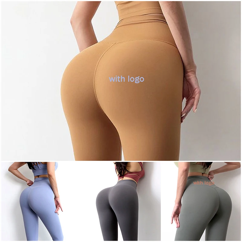 

LuluWomen Women's Pants Yoga Leggings for Fitness Lycra Gym Woman Clothing Clothes Legging Sport Push Sports Sets Leggins Logo