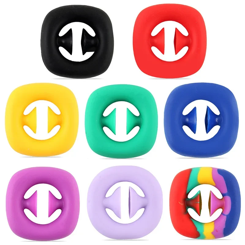 Silicone Grip Press, Finger Suction Cup, Rehabilitation Squeeze Silicone Grip Ring, Fitness Training Arm Strength