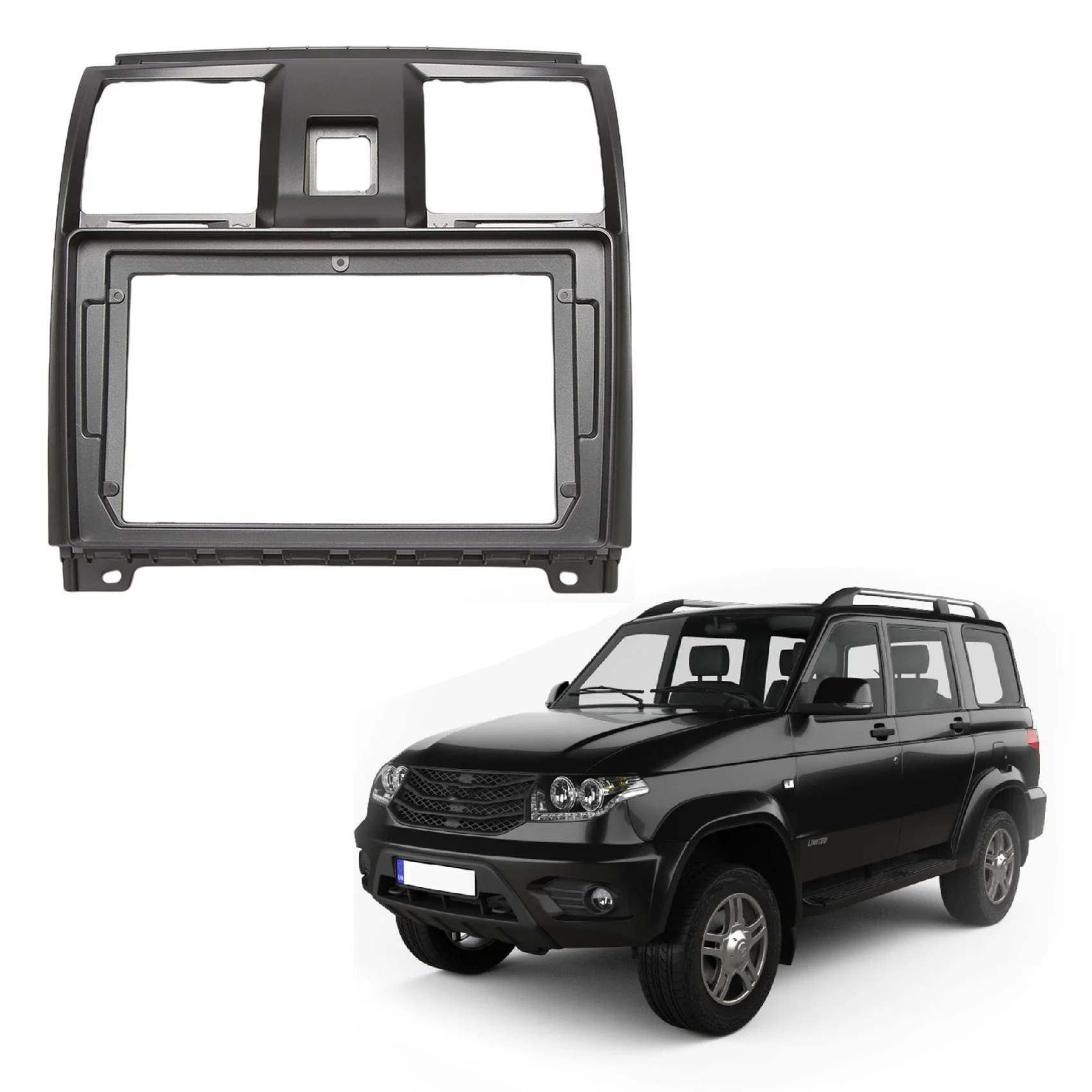 UAZ ƮƮ 2012-2016 DVD ׷  ÷Ʈ    ġ  Ʈ ŰƮ, 2Din ڵ  ٸ