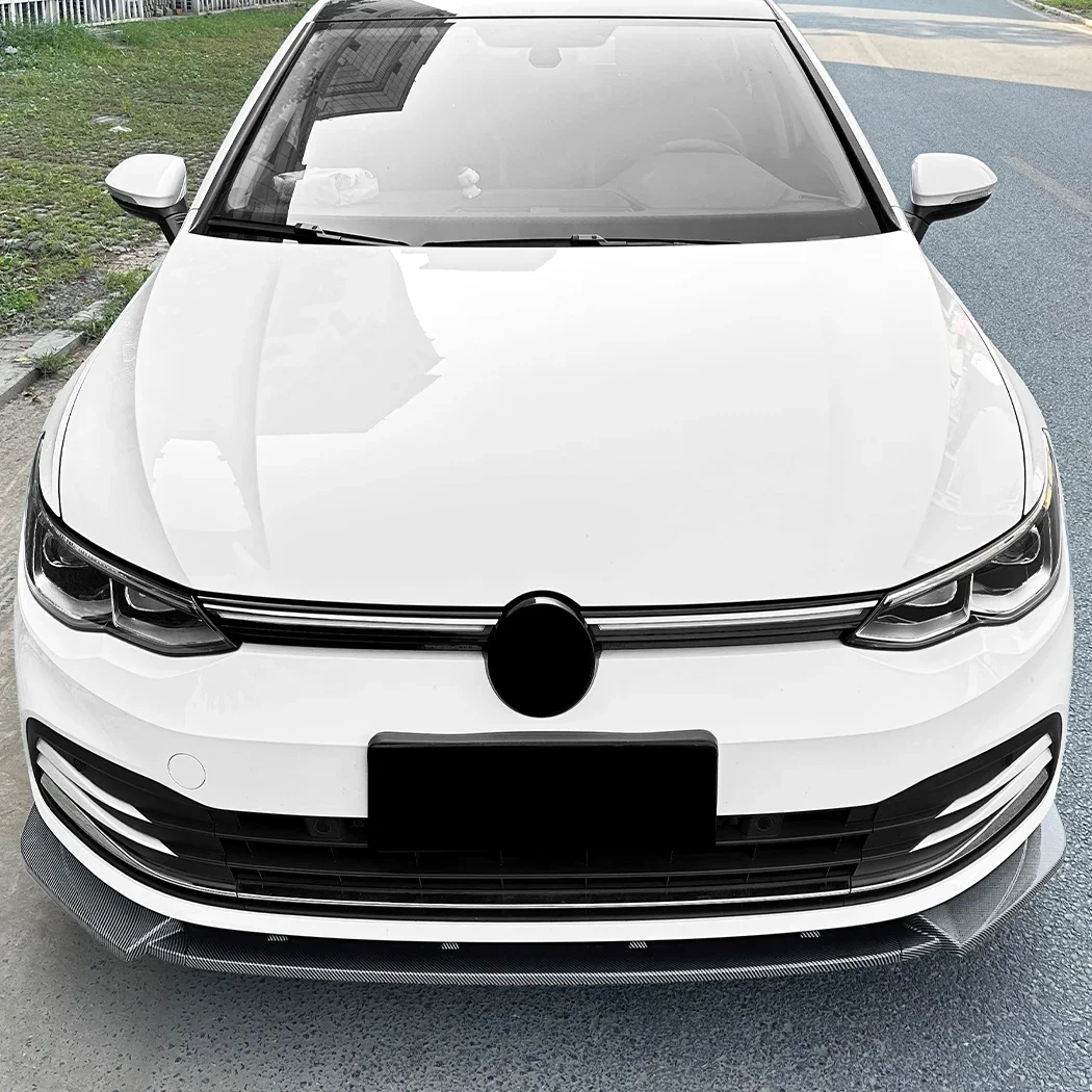 폭스바겐 VW 골프 8 골프 MK8 스탠다드 에디션 프로 2020 2021 2022 2023 2024 프론트 범퍼 립 스플리터 스포일러 차량 바디 키트