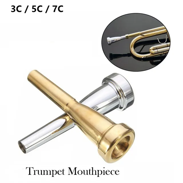 Amazon.co.jp: プロのトランペットマウスピース3c/5c/7c初心者の