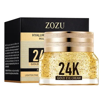 24K Gold Hyaluronic Acid Anti-Wrinkle Multi-Effect Eye Cream Moisturizes and Protects the Eye Area Firmness Whitening Under Eyes - Thumbnail 6