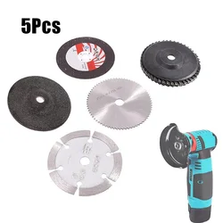 5pcs Mini Cutting Disc Circular Resin Grinding Wheel Sanding Disc 75mm For Steel Stone Mental Angle Grinder Attachment