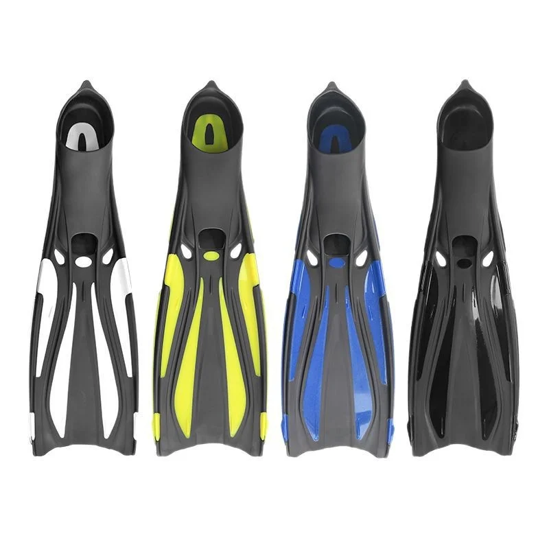 Snorkel Fins, Diving Fins Swim Fins Short Swim Flippers For Training Adjustable Buckles Open Heel Scuba