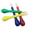 4pcs Kids Paint Brushes Jumbo Children's Artist Bristle Paint Brushes Washable Chubby Toddler Tempera Brushes for Kids Painting 5