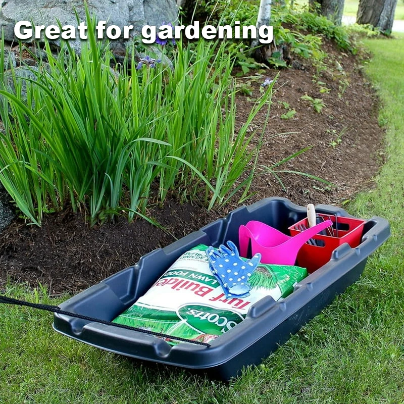 Plastic Snow Sled Multi-Purpose Utility Sled Sport Utility