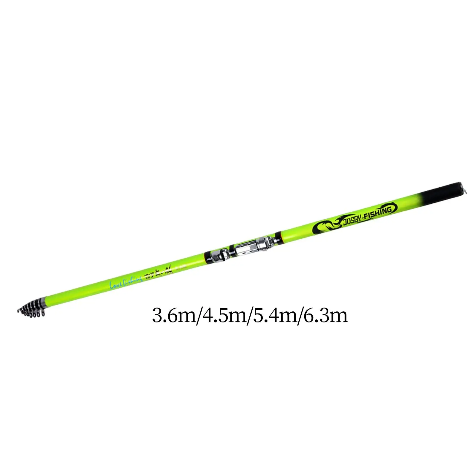 Portable Telescopic Fishing Rod Adjustable Surf Fishing Pole for Professional Wear Resistant