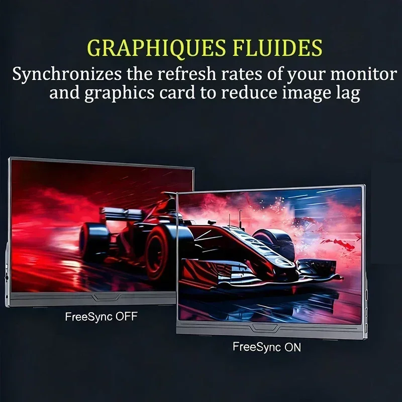 شاشة محمولة 15.6 بوصة شاشة FHD وقت الاستجابة 1 ملل...