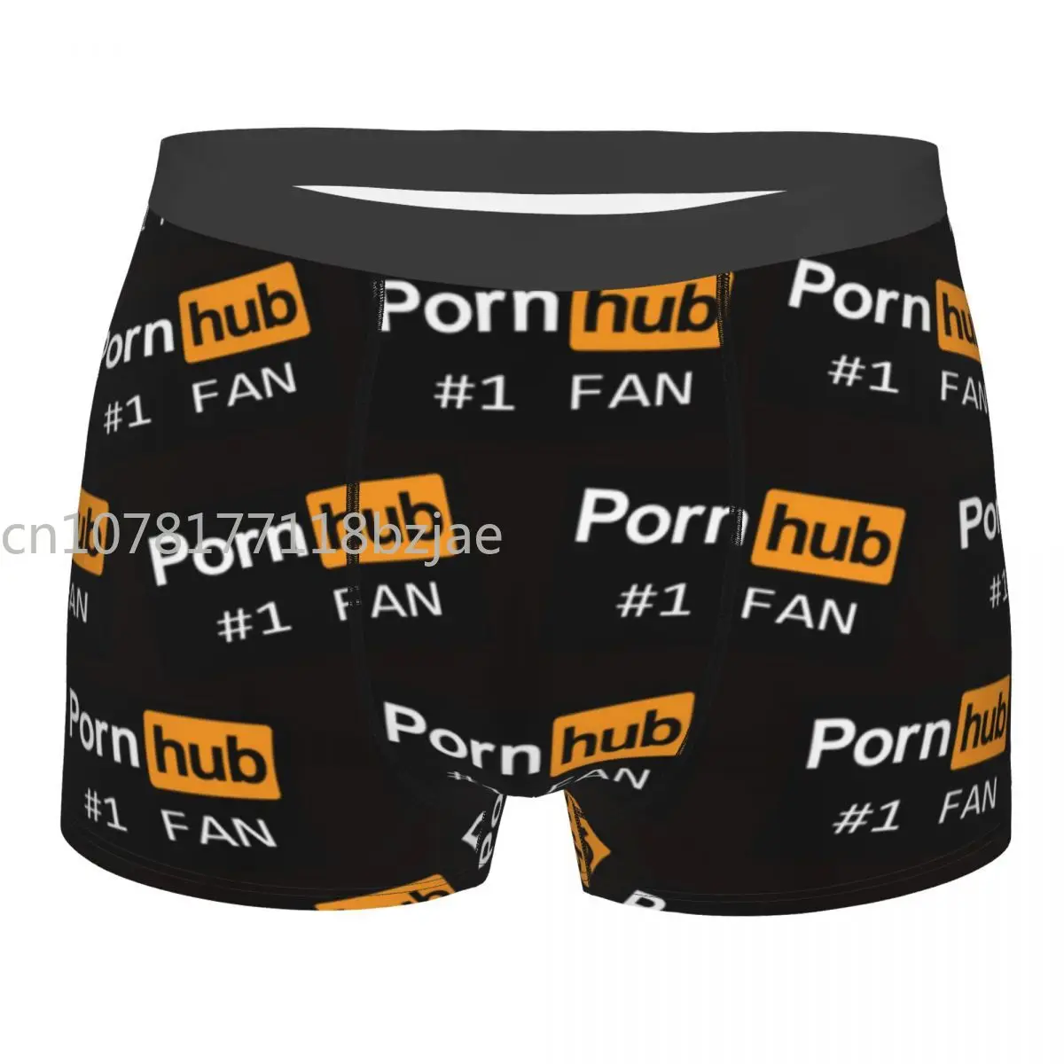

All Season Pornhub Merchandise Man's Boxer Briefs Highly Breathable Underpants Top Quality Print Shorts Birthday Gifts