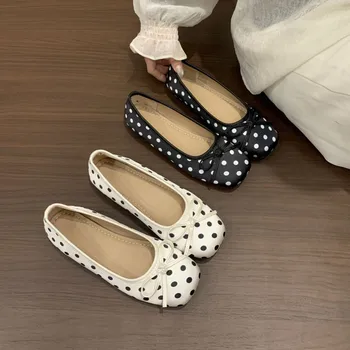 Spring and Autumn Elegant Square Butterfly Sexy Low Heel Mom Shoes Fashionable Best Selling New Comfortable Women's Shoes 1