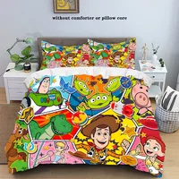 New Design Toy Story Bedding Sets Buzz Lightyear Woody Comforter Cover Bed Cover Duvet Cover Pillow Case 2-3 Pieces Sets 2