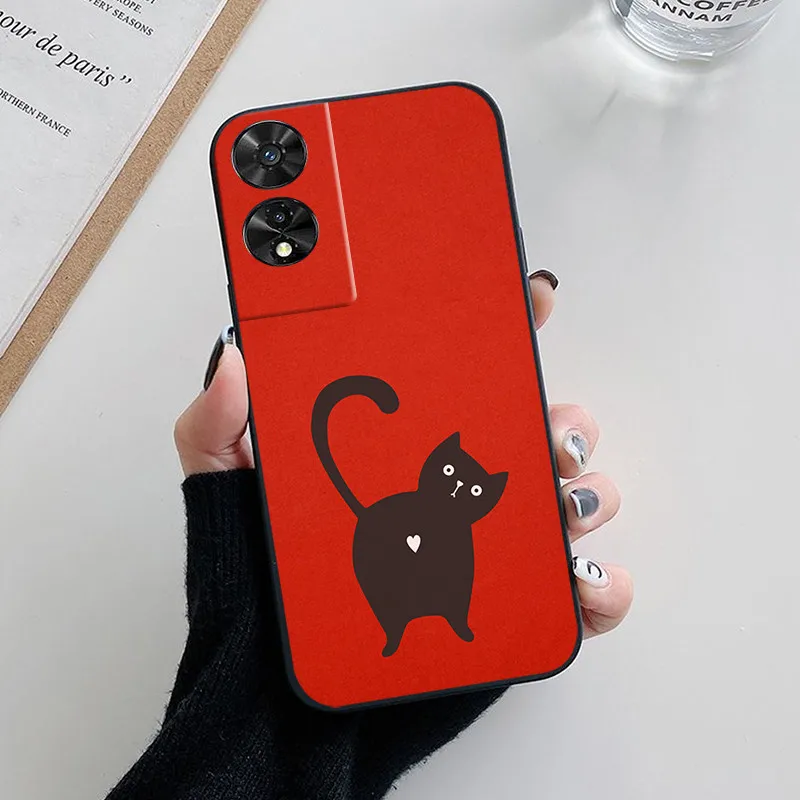 Fashionable Soft Silicone Back Cover - Cute and Stylish Protective Case