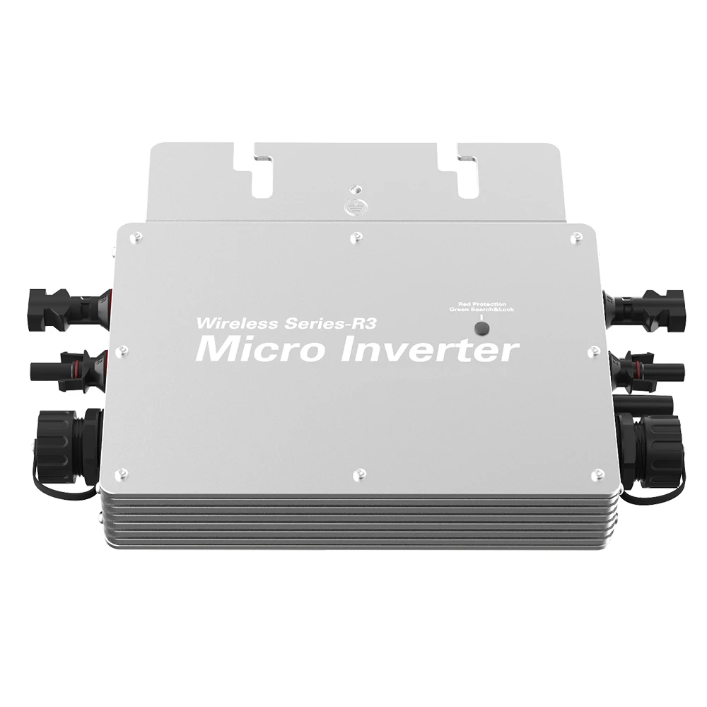 Gold Solar Wechselrichter WVC-600W MPPT Wechselrichter mit Netzanschluss Mikro-Wechselrichter Solar Power Grid Tie Micro Wechselrichter für Power Generation System 