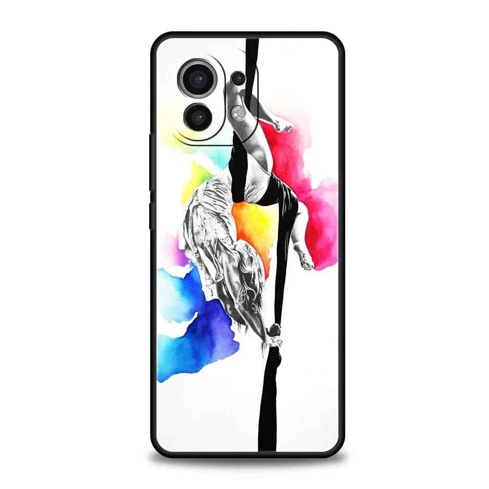 Gymnastics Watercolor Soft TPU Phone Case