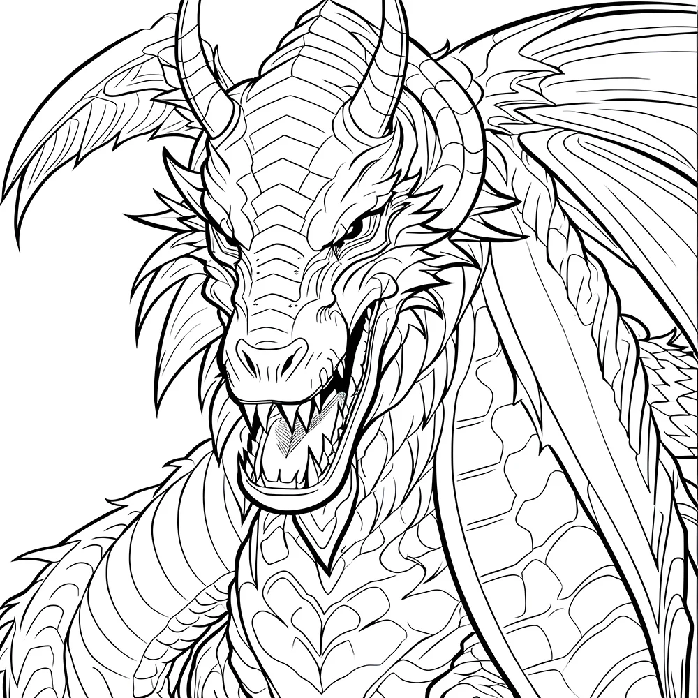 1 pc Cozy Family Dragon World Coloring Book 26 Sheets Relax & Soothing Designs Perfect Gift for Kids Adults 6