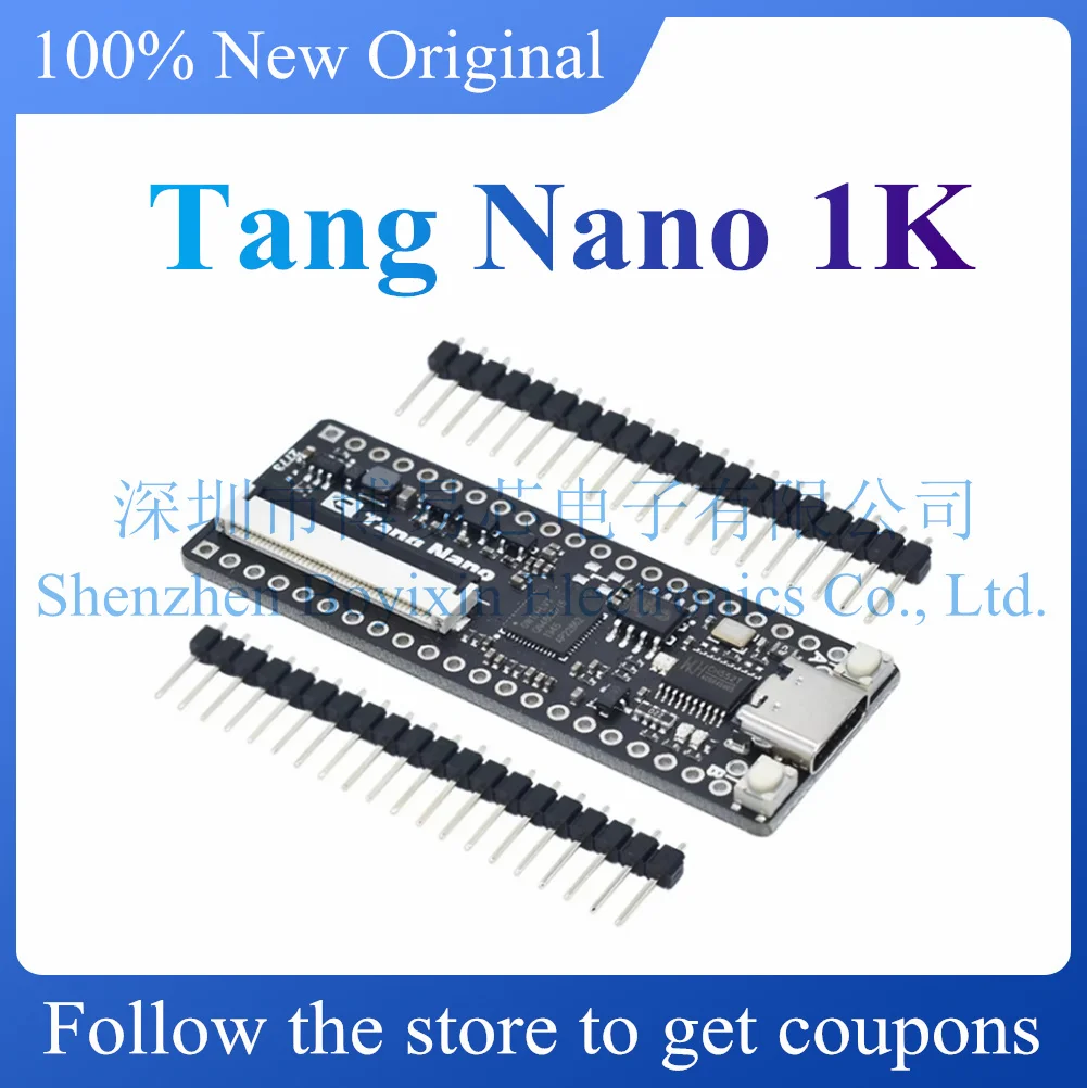 Новая Минималистичная макетная плата Tang Nano 1K FPGA Gaoyun Little Bee GW1N-1 Series Lichee Sipeed Новая Минималистичная макетная плата Tang Nano 1K FPGA Gaoyun Little Bee GW1N-1 Series Lichee Sipeed