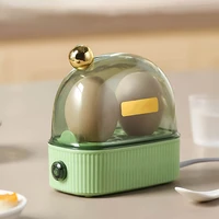 120W 220V Electric Egg Boiler Poacher Automatic Power Off Mini Breakfast Machine Egg Cookers 2 Eggs Portable Food Steamer 1