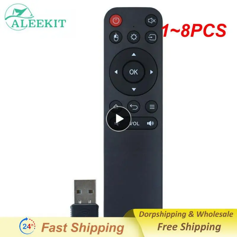 1 ~ 8Pcs Bpr1S Multi-Button Ir Learning Bt 5.0 Ble Bt Smart Home Air Mouse Telecomando Wireless Per Android Set-Top Box