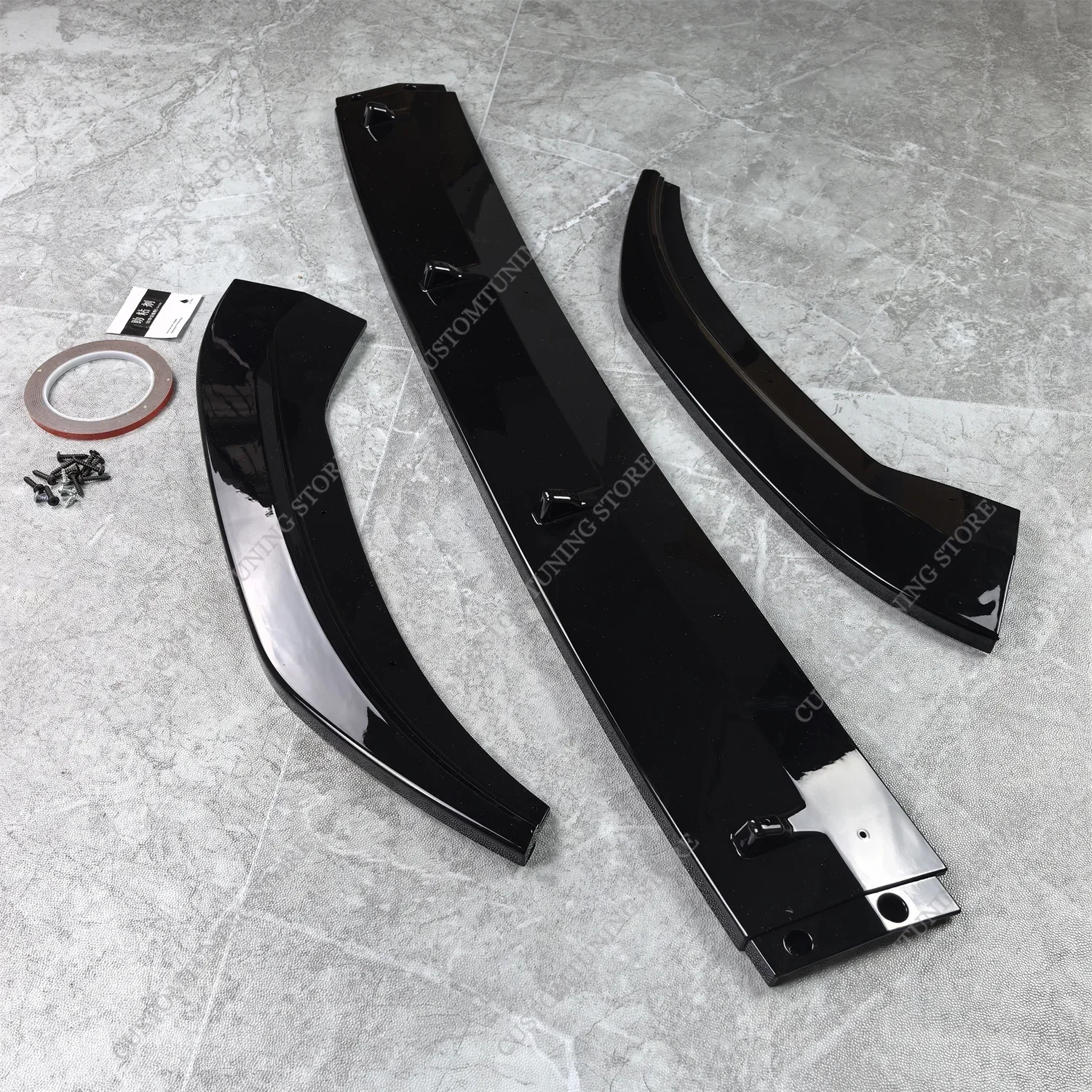シートイビサ MK5 標準/FR 2018 + 車のフロントバンパーリップスプリッターディフューザーボディキットスポイラーバンパーガ