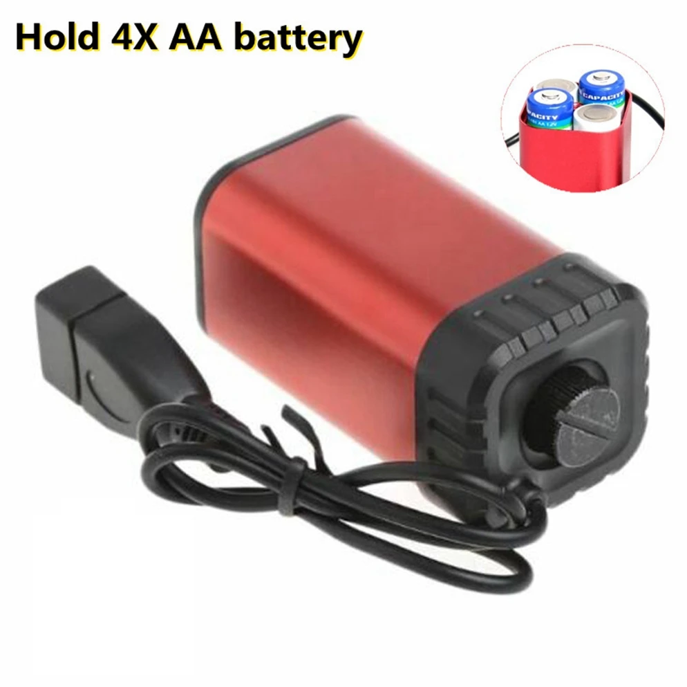 Porta Batterie 4 AA Con Molle E Interruttore | KENENG - Foto 7