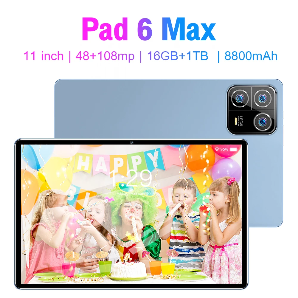 Tablet Pc Original Mi Pad 6s MAX 12GB/16GB 1TB ROM Snapdragon 8 gen2 GPS 11" Screen 8800mAh Global Firmware Wifi