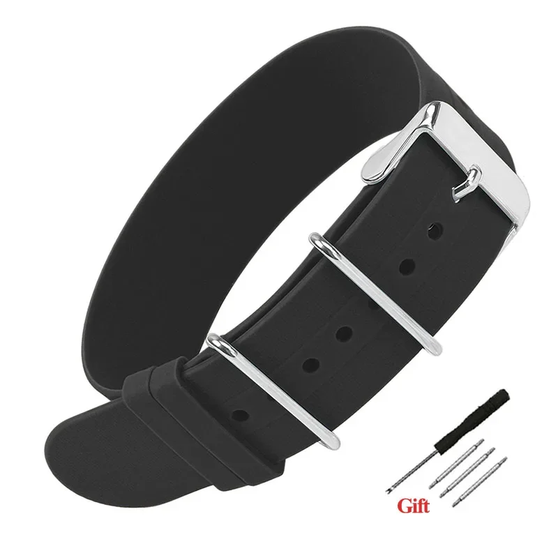 Ultra-Thin Waterproof Silicone Sport Wristband - Highly Elastic & Soft