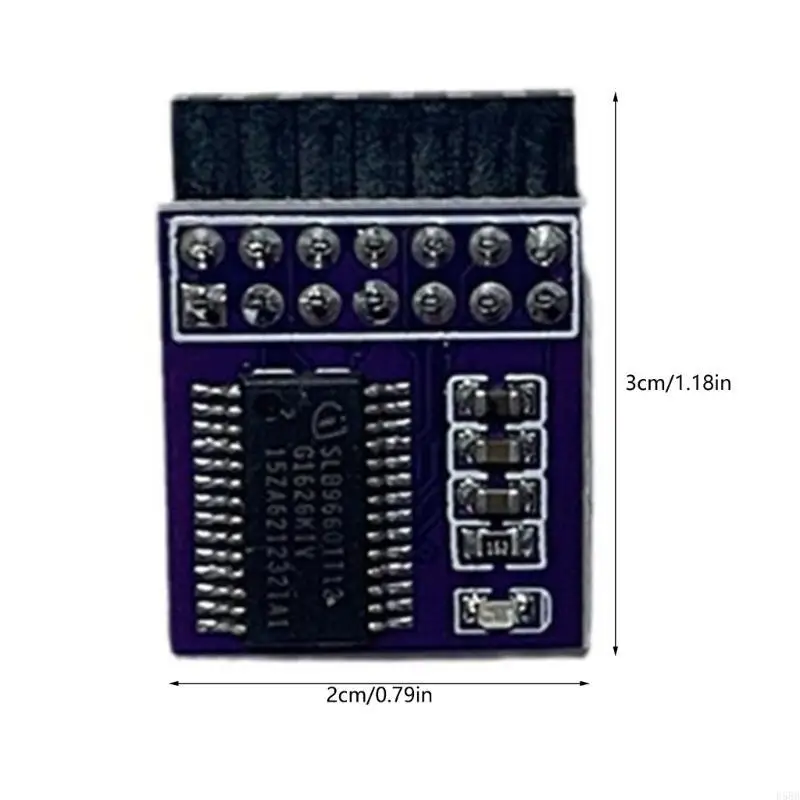 【Daily Deals】 D5BB Secure TPM 2.0 14Pin Encryption Security Module Board for LPC 14pin.