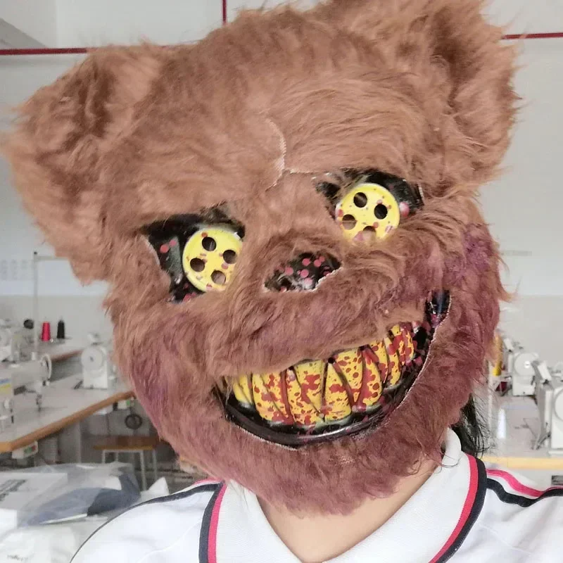 Smiffys Hasenmaske, Braun, Mit Gummiband – Realistische Maske Für Kinder, Halloween Und Kostümpartys