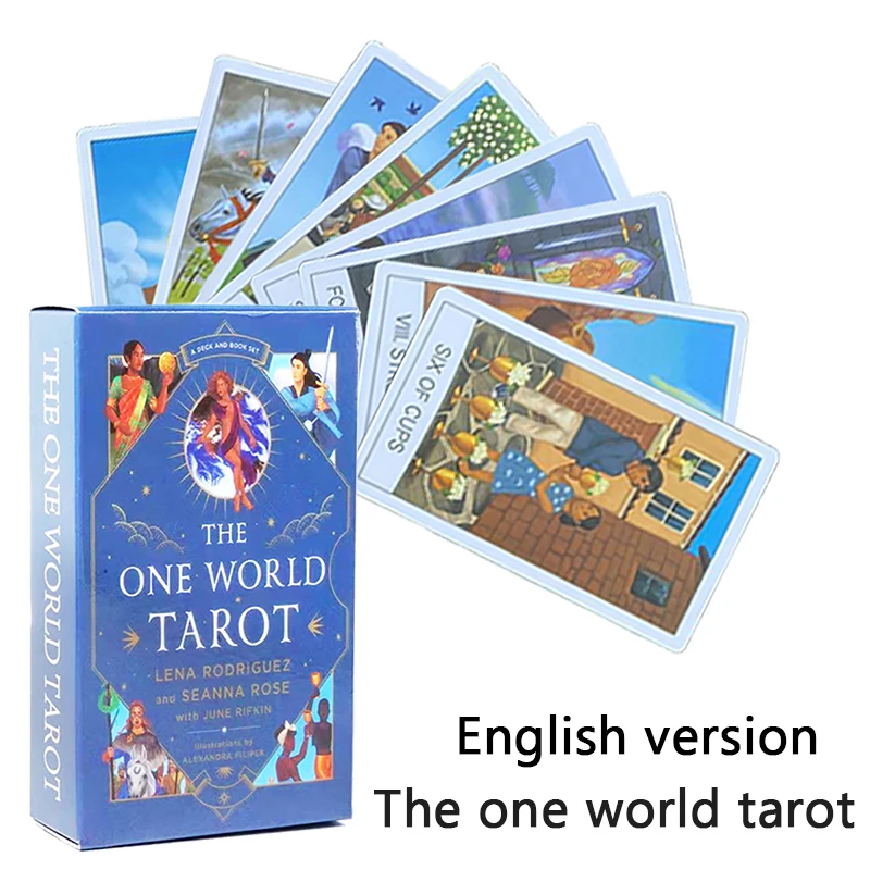 Tarot Holographic Classic Waite Tarot Cards in Spanish English Version