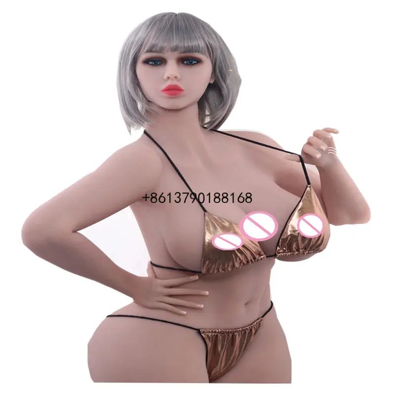 Muñeca sexual media de silicona para adultos, juguete sexual medio  inflable, masturbación masculina realista, pecho, Anal, Vagina, culo  grande, Toy157cm - AliExpress