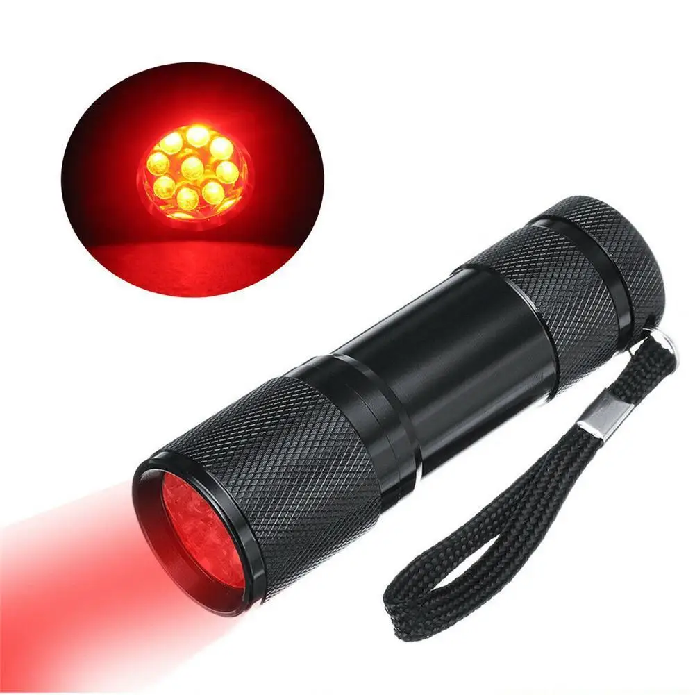 

One Mode Red LED Flashlight Single Mode Red Flashlight Red Light Flashlight LED Red Light Torch for Astronomy Night Observation