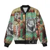 CAVVING 3D Printed  HAGGUS ROCK   Zipper Bomber Jackets Men Overcoat Mens Coat Zip Up Jackets for Women/Men 1