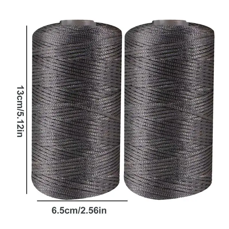뜨게 소재 비치 백 원사, 여름 태양 모자 원사, DIY 직조, 크로셰 원사 셀, 2 개
