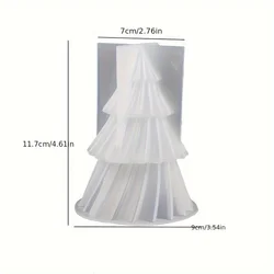 Holiday Scented Candle Mold for DIY Crafts and Decor - Silicone Mold for Candle and Soap Making (L)