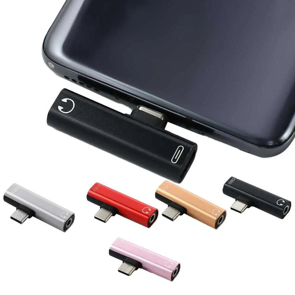 Adaptateur 2-en-1 USB-C + Jack 3,5mm - Mini Connecteur Universel - Neuf Sous Blister