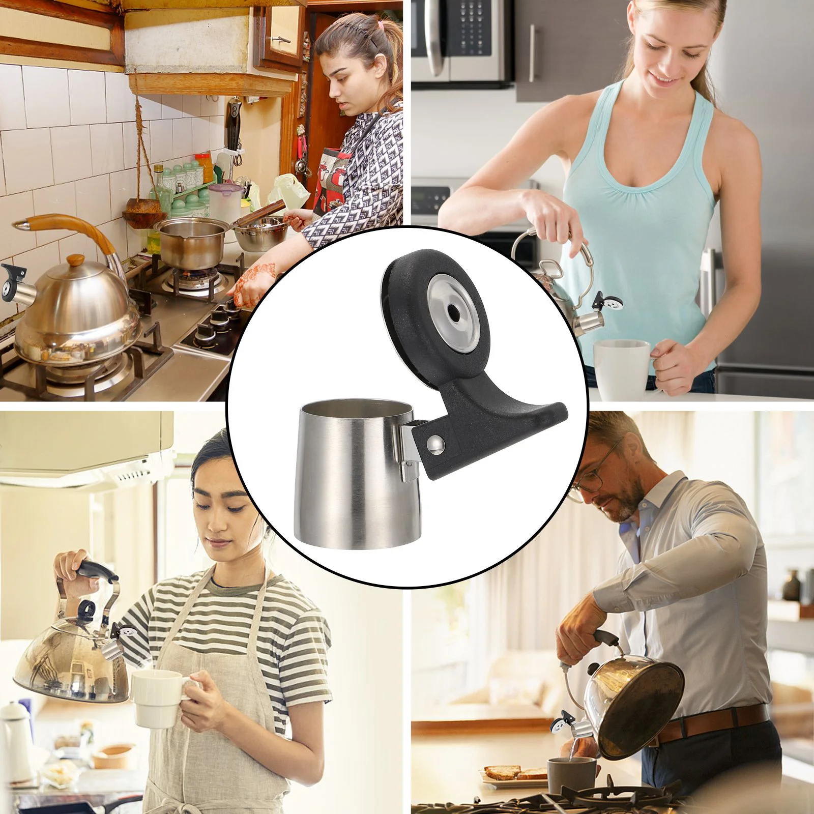 Kettle Whistle Spout Tea Replacement Whistling Teapot Nozzle Alarm Tip