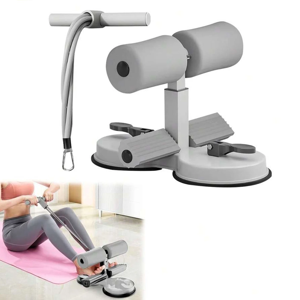 Equipamento Abdominal Multifuncional com Ventosa Dupla para Fortalecimento do Core em Casa ou Academia
