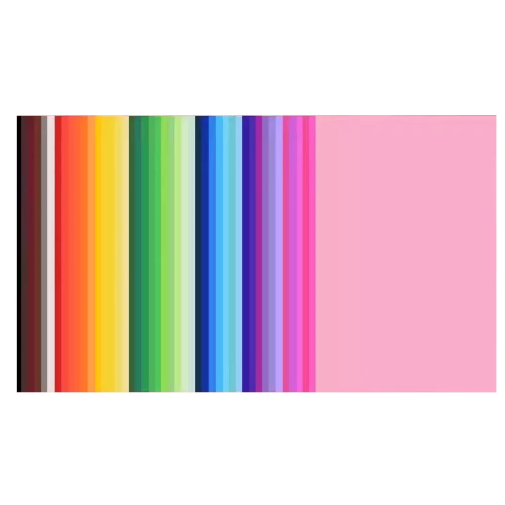 Vibrant A4 Cardstock - 50 Sheets, 50 Colors, 230 GSM Premium Paper
