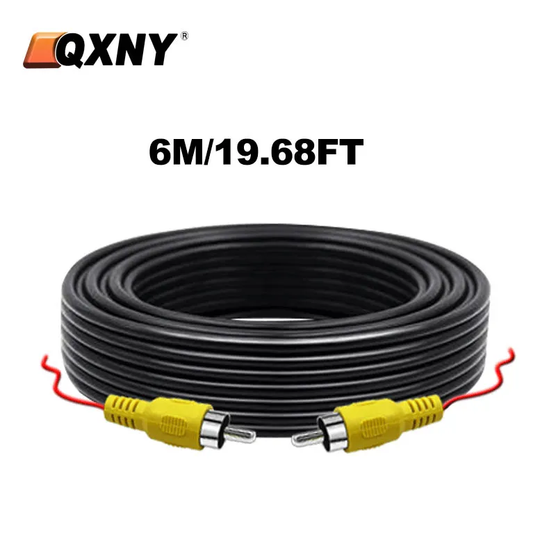 High-Quality Car Rear View Camera Video Extension Cable - Available in Multiple Lengths