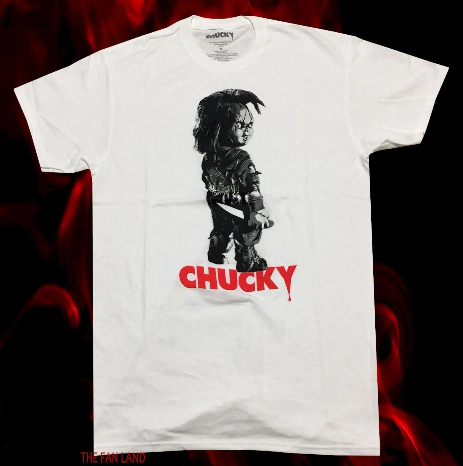 Новинка 1988 г., мужская белая Винтажная футболка с возвратом