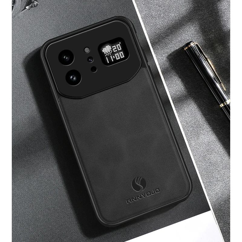 Noble Leather Sheepskin Bark Magnetic Shockproof Phone Case