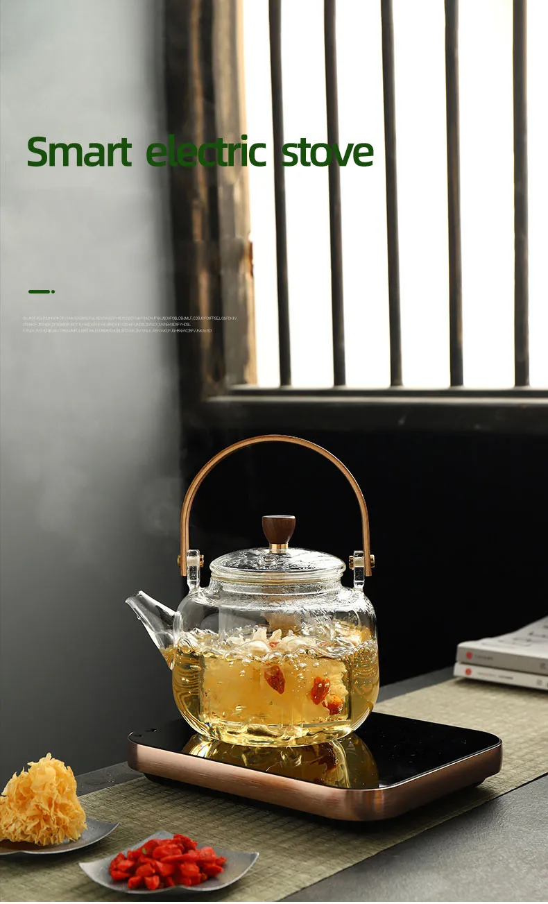 Description Picture 2 of item800W Electric Stove 100°C Cup Heater Mini Induction Heater Smart Tea Stove Electric Hot Plate Heating Furnace Tea Makers 220V