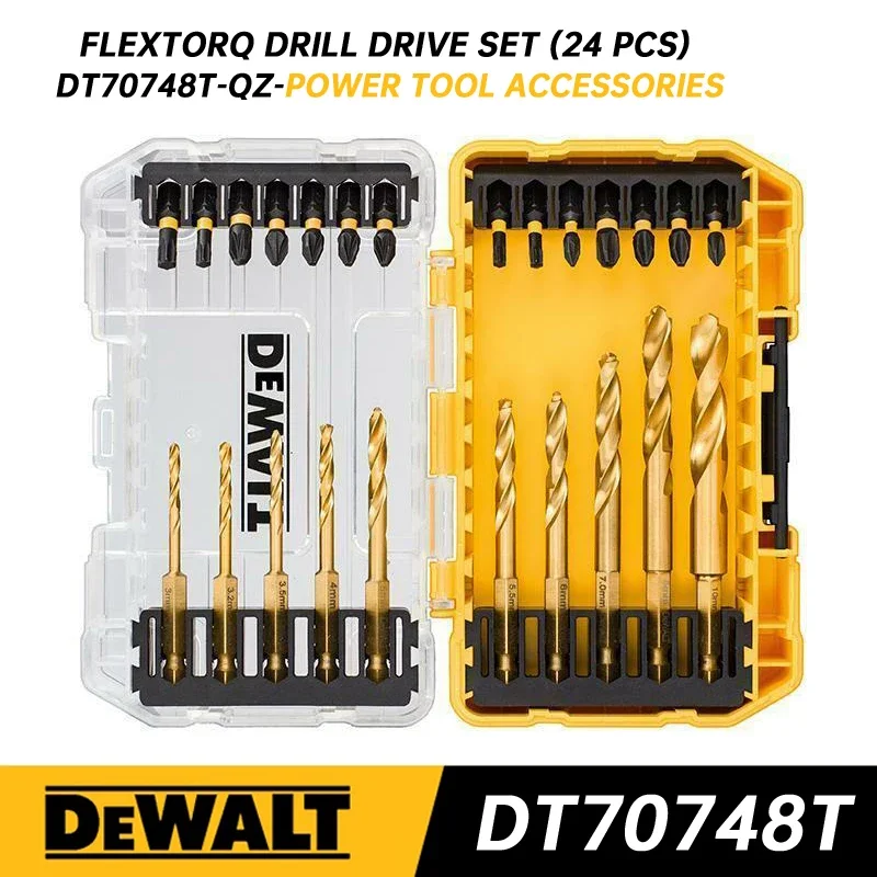 DEWALT Drill Bits Set Power Tool Accessories DT70748 DW1361