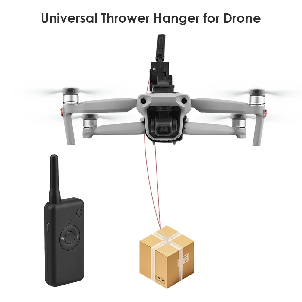 Drone Thrower Airdrop Air Drop System for Wedding Ring Fishing Bait Life Rescue