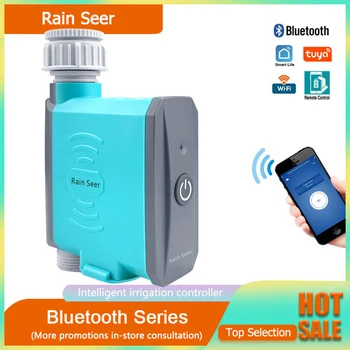 Soudeur de pluie Tuya Bluetooth, minuterie d'arrosage pour jardin et maison, minuterie d'eau WiFi, télécommande pour téléphone portable 1
