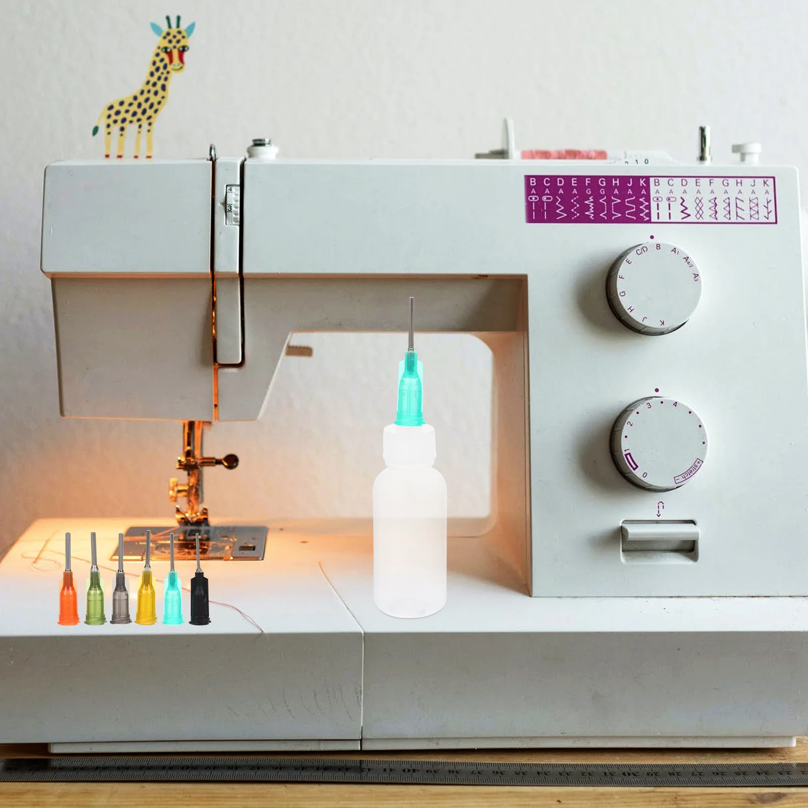 Glue Bottle Tip Liquid Dispensing Needles Replacement Dispenser Tips Screw