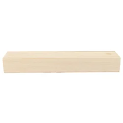 Elegant Wooden Jewelry and Gift Storage Box with Sliding Lid (As Shown 1)