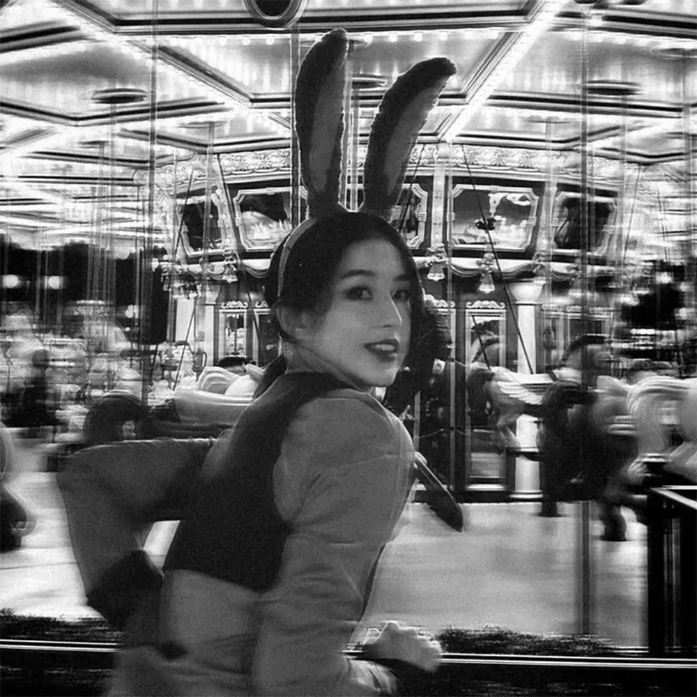 Sweet Rabbit Ears Headbands Cosplay Bunny Girl Cute Girls Hairband Photo Prop Bunny Headband Hair Accessories